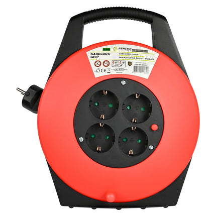 Kabelbox 10 m + handgreep