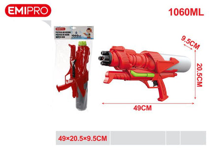 Waterpistool brandweerdesign 49 x 20,5 x 9,5 cm