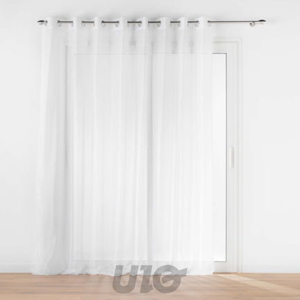 Transparant gordijnpaneel 300 x 240 cm wit