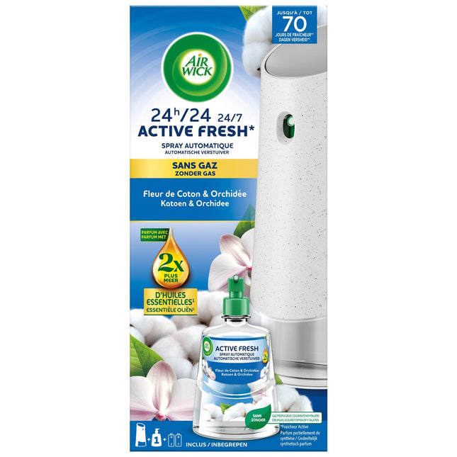 Air Wick Elektrische Luchtverfrisser Starterset Softness of Cotton – 228 ml