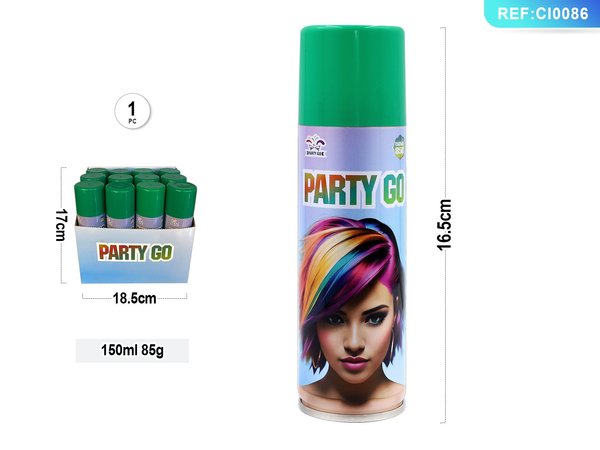Uitwasbare kleurengel groen, 150ml / 85g, 1 st.