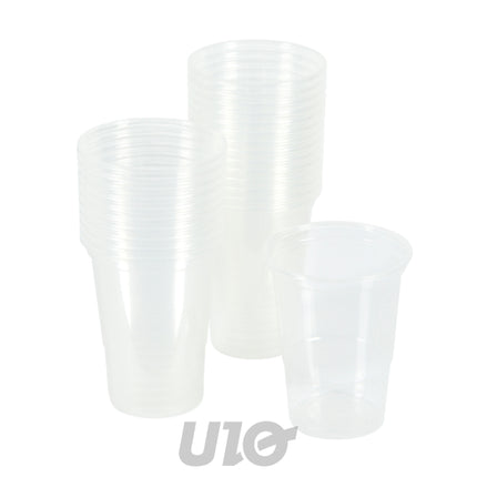 Herbruikbare drinkbekers PP 50 cl, 25 stuks – transparant