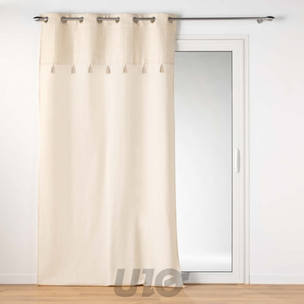Gordijn met ringen 140 x 240 cm katoen/polyester Izigold