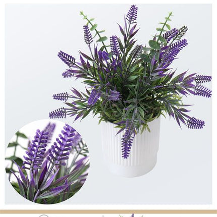 Kunst lavendel in pot 24 cm