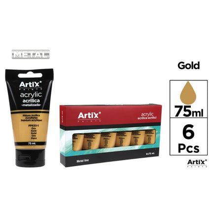 ARTIX Acrylverf Goud 75 ml