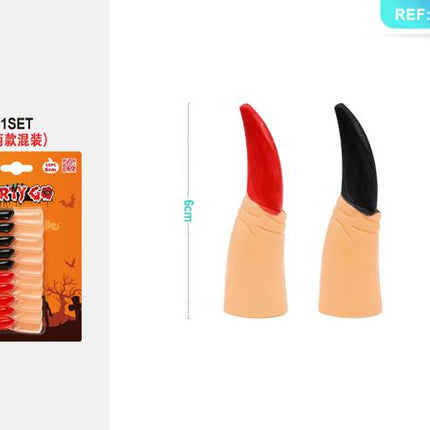 Copridita spook color carne (zwart/rood) colori misti 10p