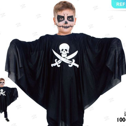 Driehoekige cape met zeis 95cm halloween 1st. (senza