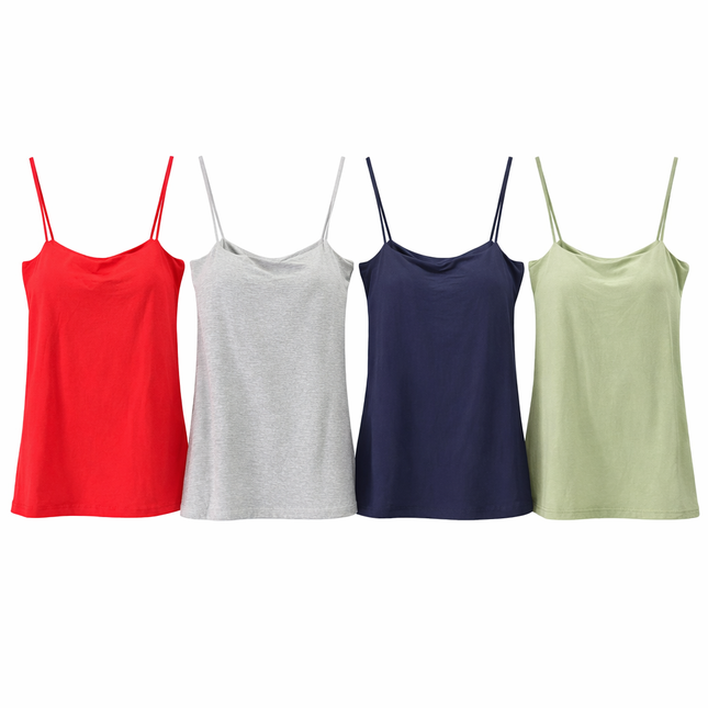 Dames Spaghetti Top Basic