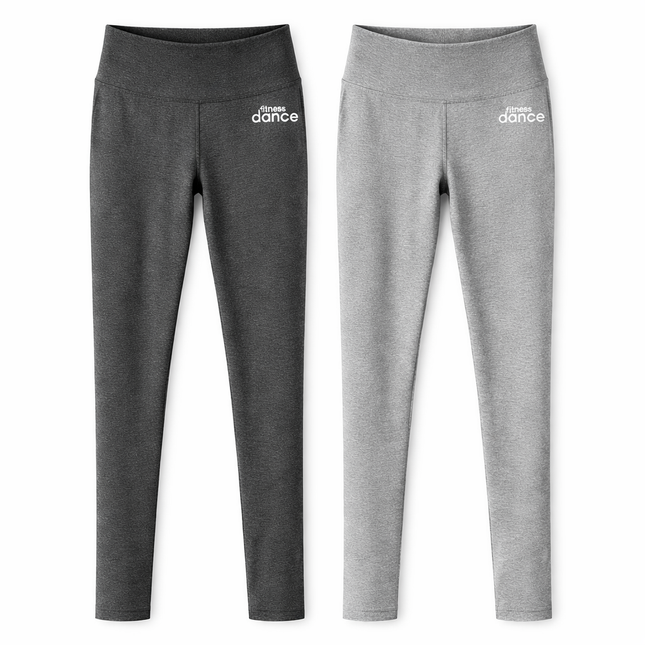 Dames Sportlegging Melange High Waist