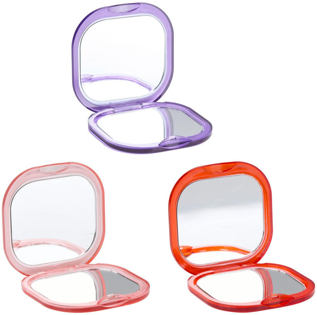 Compacte Cosmeticaspiegel 7x7cm