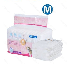 Huisdierenluiers maat M 44 x 31 cm - 12 stuks wit