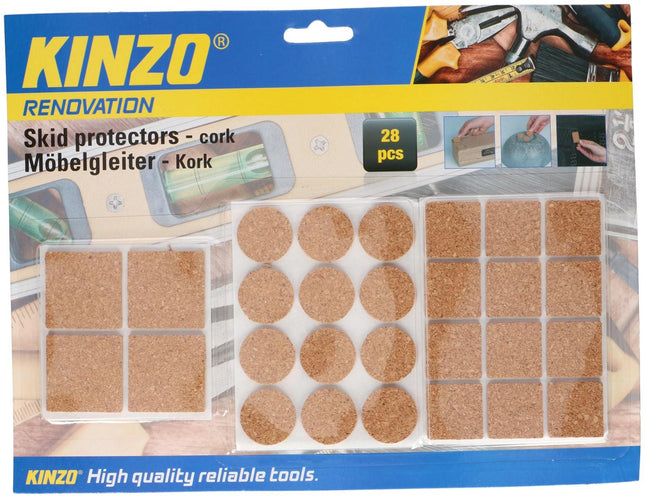 KINZO Meubelpads Antislip Kurk