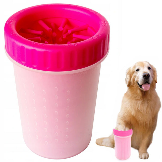 Siliconen pootreiniger voor honden – grote beker