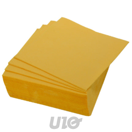 Papieren servetten Vitamine 38 x 38 cm, 40 stuks – geel
