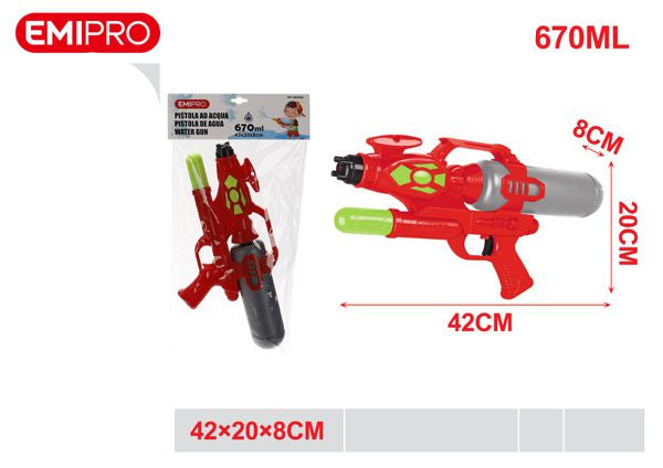 Waterpistool brandweerdesign 42 x 20 x 8 cm