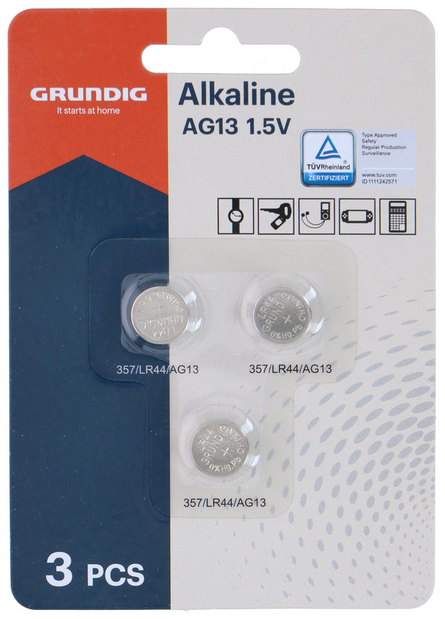 GRUNDIG Alkaline Knopcel AG13 LR44 1.5V