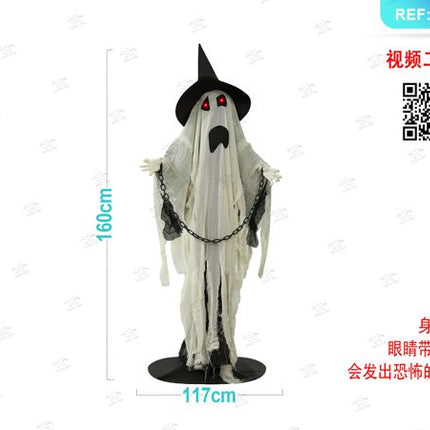 Spook elektrisch in piedi halloween 1 st.