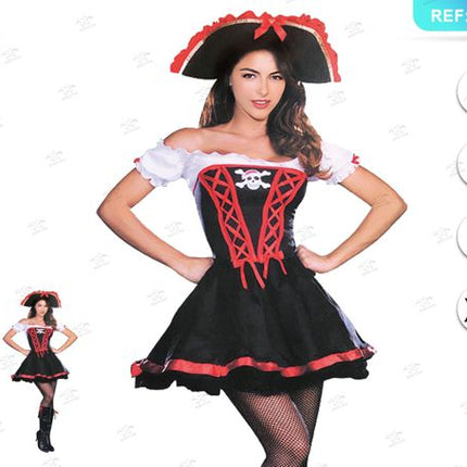 Dames piratenkostuum (maat m)