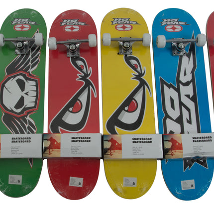 Skateboard 78,7 x 20,3 cm – No Fear – 6 assorti