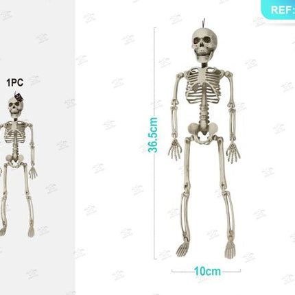 Scheletro snodabile halloween 36 cm (1 pezzo)