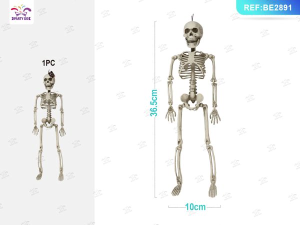 Scheletro snodabile halloween 36 cm (1 pezzo)