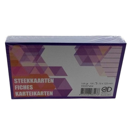 Fiche Gelijnd 75 × 125 mm – 165 g Promo