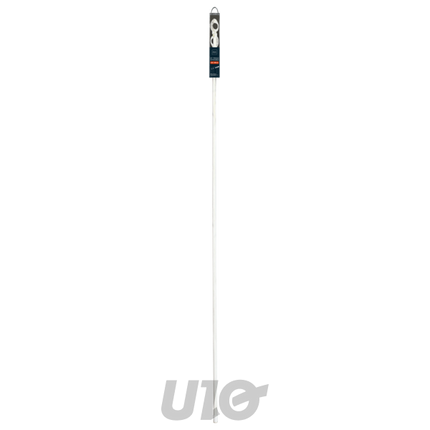Uitschuifbare gordijnroede 19 mm 210-380 cm Ovalon wit/goud