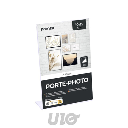 Staande fotolijst 10 x 15 cm – portret