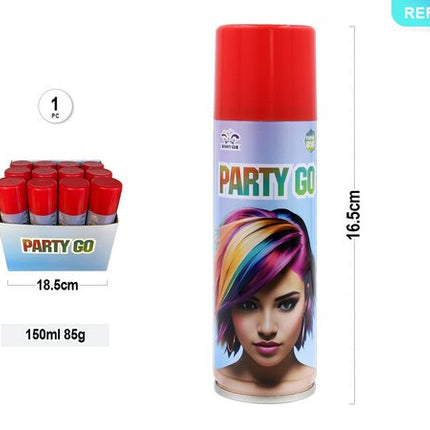 Uitwasbare kleurengel rood intenso, 150ml / 85g, 1 st.