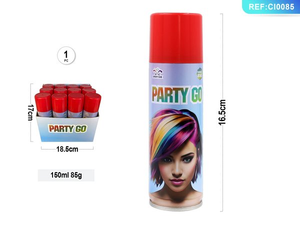 Uitwasbare kleurengel rood intenso, 150ml / 85g, 1 st.