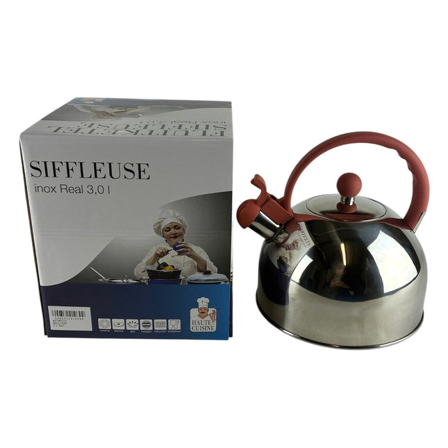 Waterketel / Fluitketel Inox 3,0 L Haut Cuisine