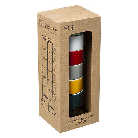 rek 6 kopjes colorama 5 cl