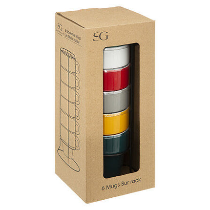 rek 6 mokken colorama 26 cl
