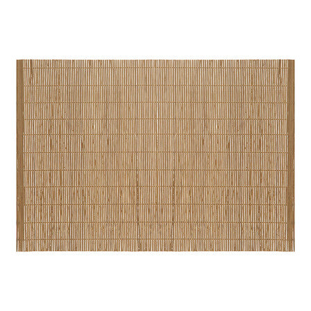 Placemat 45 x 30 cm natuurlijke bamboe