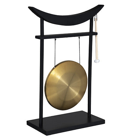 Gong Toa 69,5 cm metaal & hout