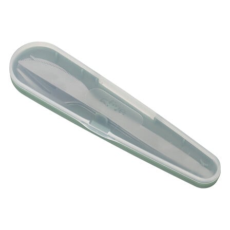 Roestvrijstalen bestekset met etui PP