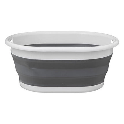 Uittrekbare wasmand 21 L - grijs