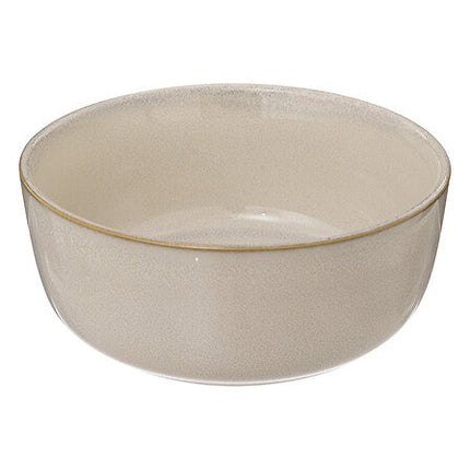 schaal terre inconnue diam 15 cm beige