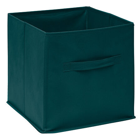 Opbergdoos 31 x 31 cm instapmodel petrolblauw