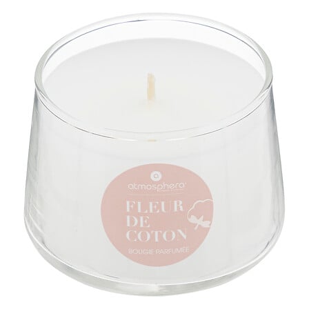 Geurkaars Izor 110 g glazen pot fleur de coton