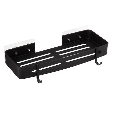 Blackalu rechthoekige etagère met kleefpad