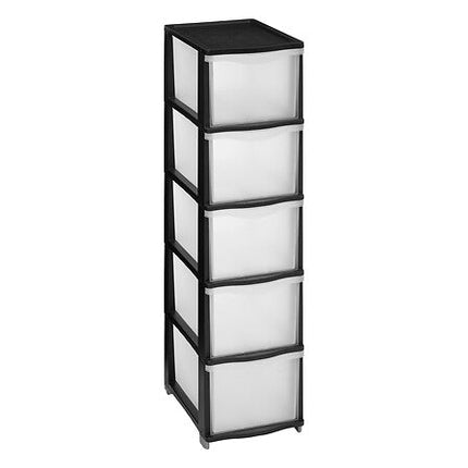 kunststof toren met 5 laden