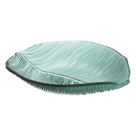 Cuenco de hoja de vidrio en exhibición surtida