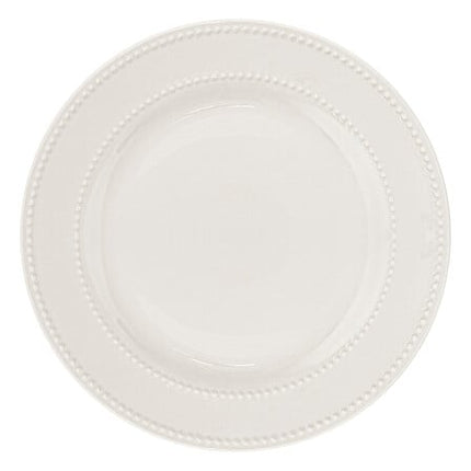 pearl plat bord diameter 27 cm witte porselein
