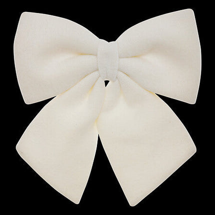 Strikdecoratie – 40×43 cm – wit wol