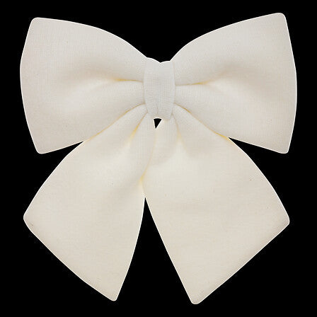 Strikdecoratie – 40×43 cm – wit wol