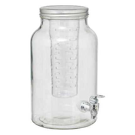 fuzy drink dispenser 6 l transparant glas