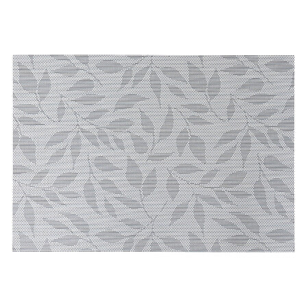 alice placemat 48 x 35 cm grijs