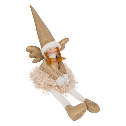 LED fee – zittend – 48 cm – goud