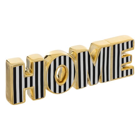 Woondecoratie HOME – keramiek – 25 cm